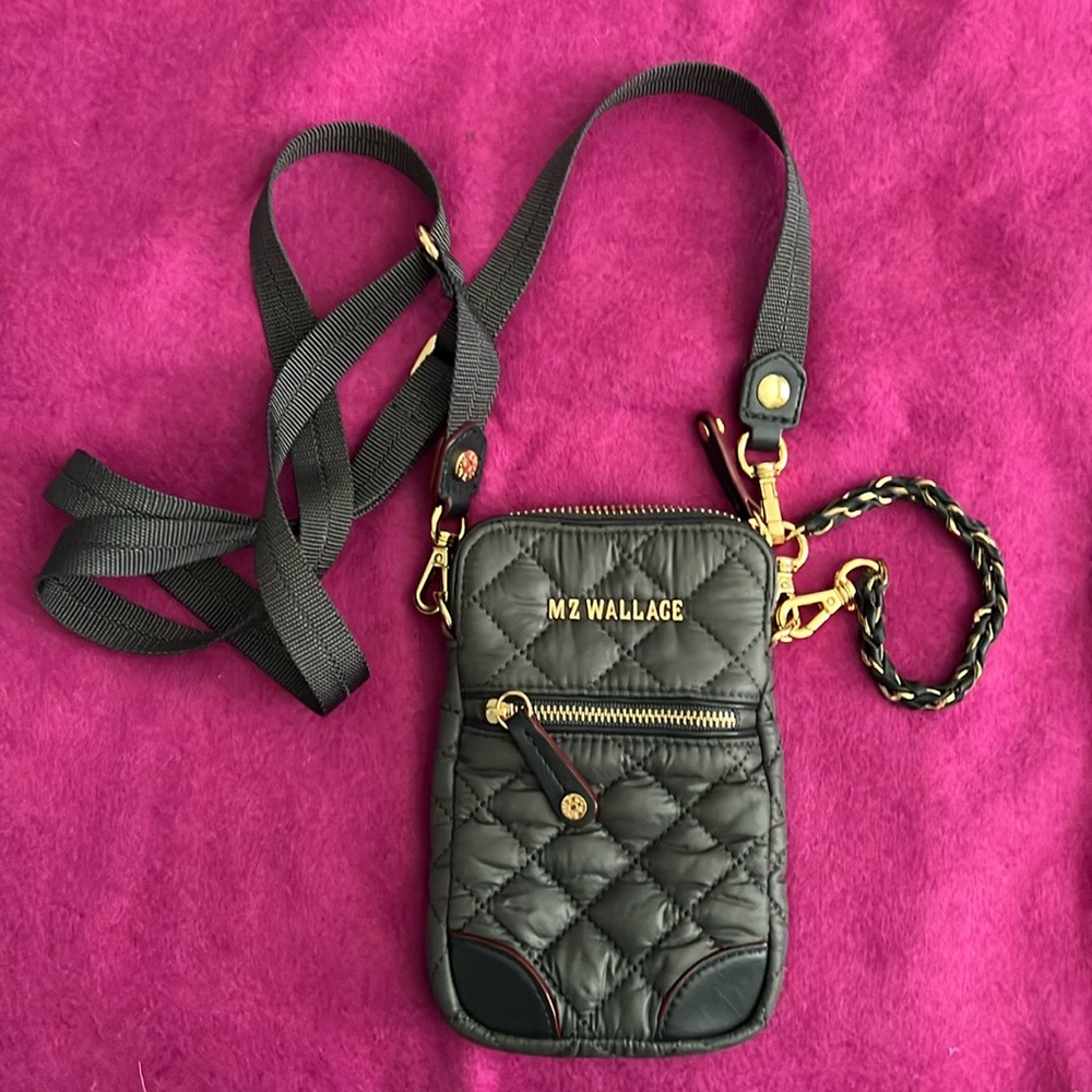 MZ WALLACE Crosby Micro Quilted Crossbody Bag